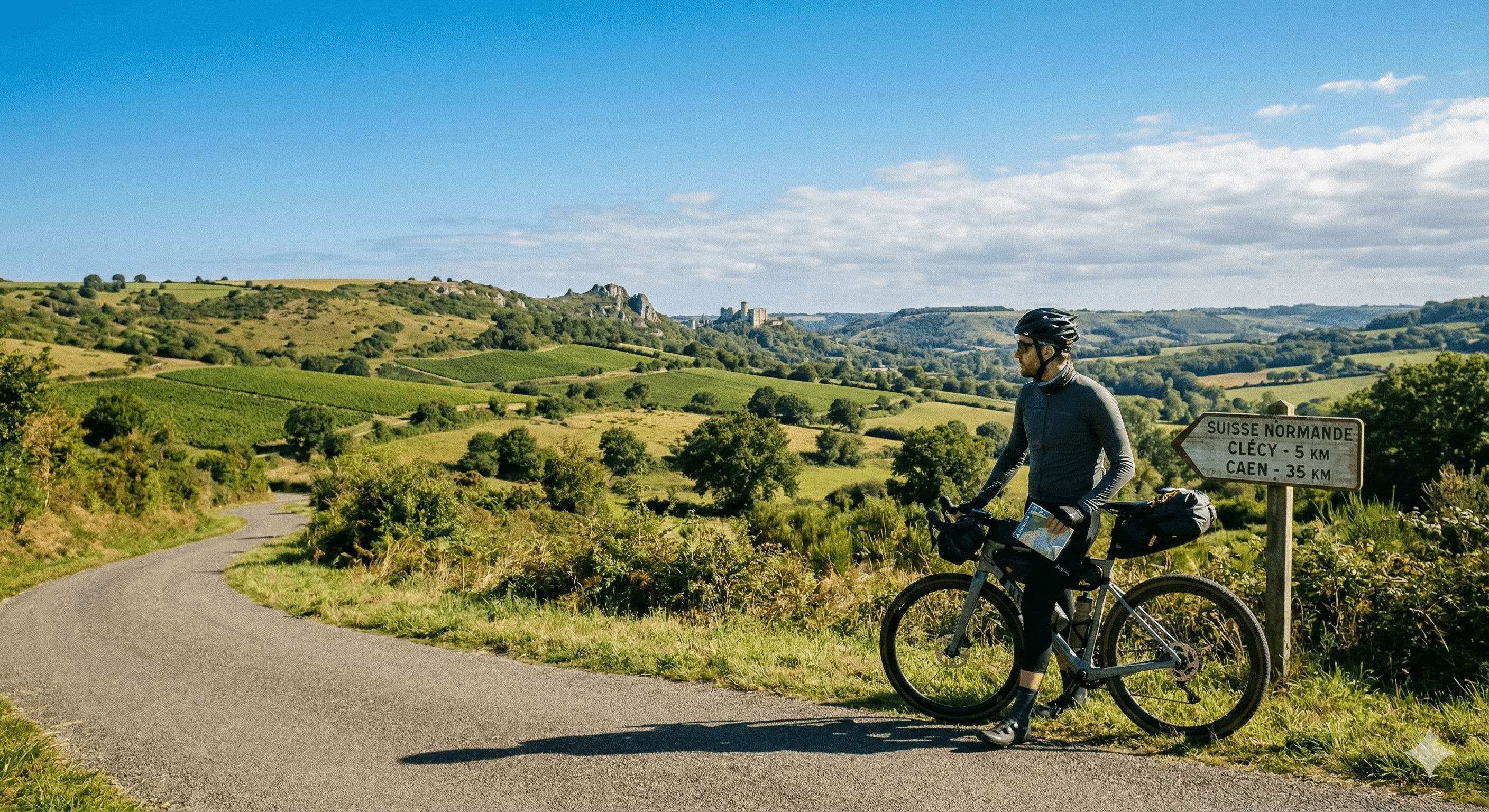 Chroniques d'un Tour de France à Vélo : Épisode 14 – Le Calvados, Entre Plages de l'Histoire, Bocage Vert et Douceur Normande