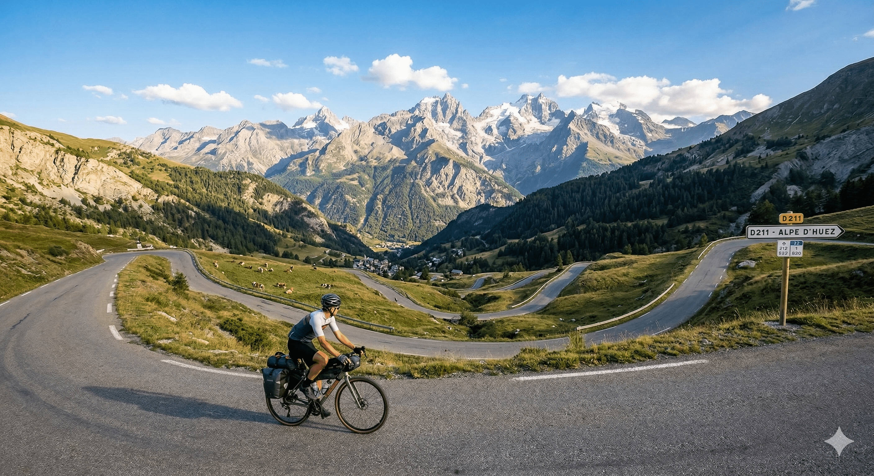 Chroniques d'un Tour de France à Vélo : Épisode 38 – L’Isère  Des plaines du Rhône aux géants de l'Oisans : le Cyclotourisme en Verticale