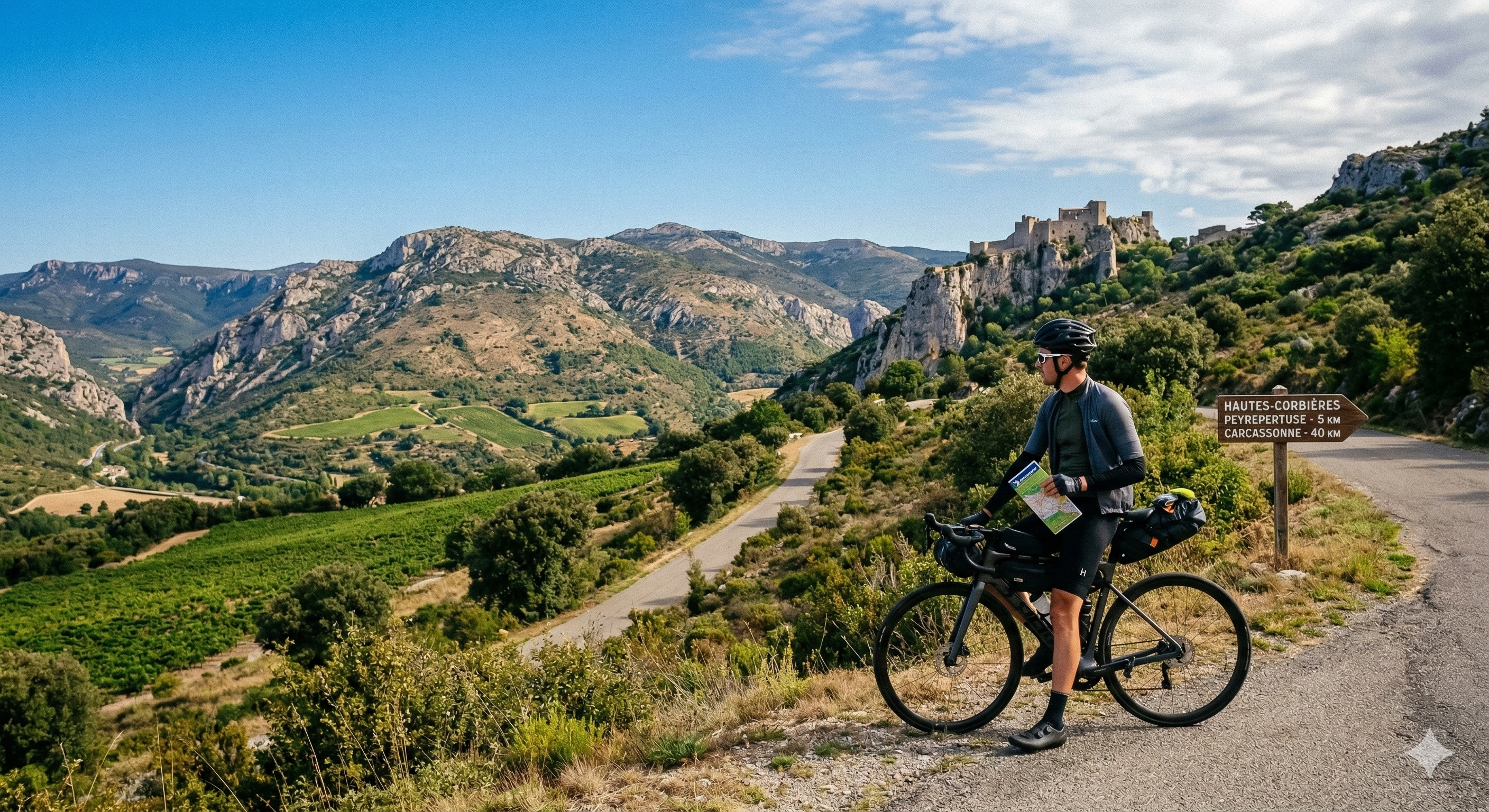 Chroniques d'un Tour de France à Vélo : Épisode 11 – L’Aude, Catharisme Radieux, Vignes Rebelles et Vent d'Histoire