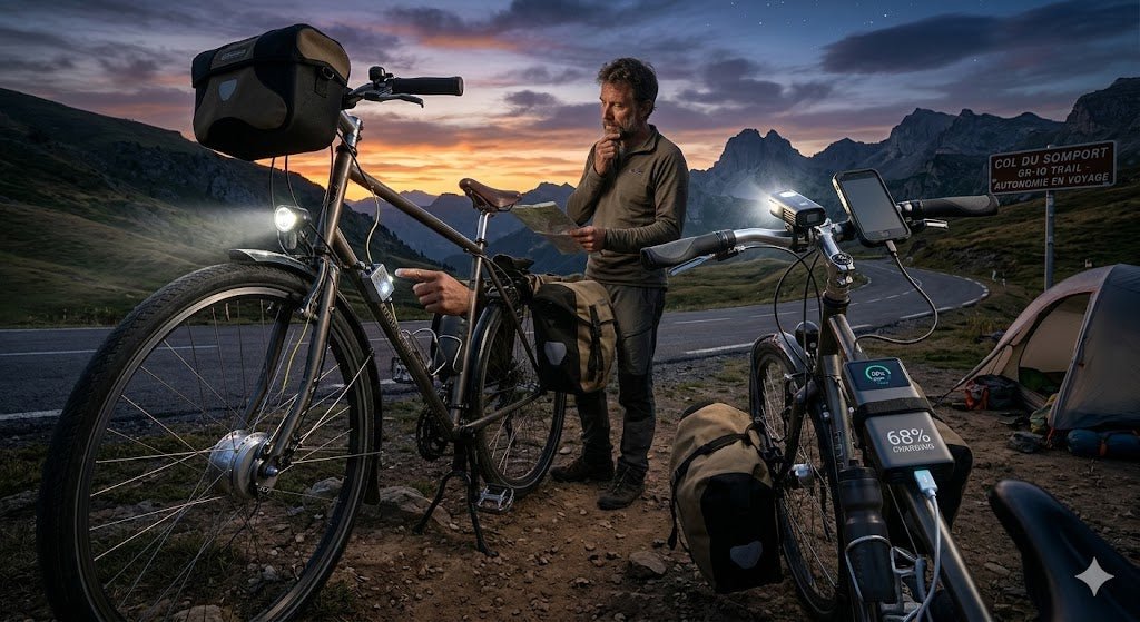 Dynamo vs Batterie USB : Quel système choisir pour vos voyages à vélo ?