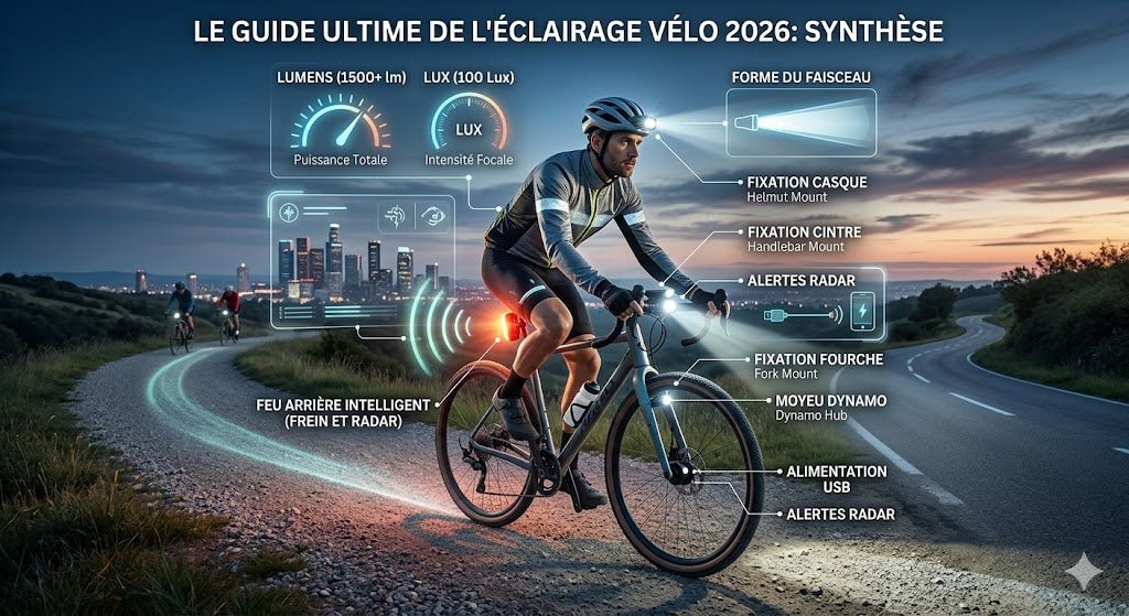 Le Guide Ultime de l’Éclairage Vélo 2026 : Sécurité, Technologie et Autonomie