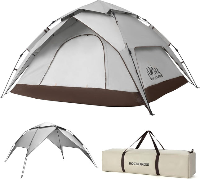 2 Waterproof Instant Tents UPF50+ ROCKBROS