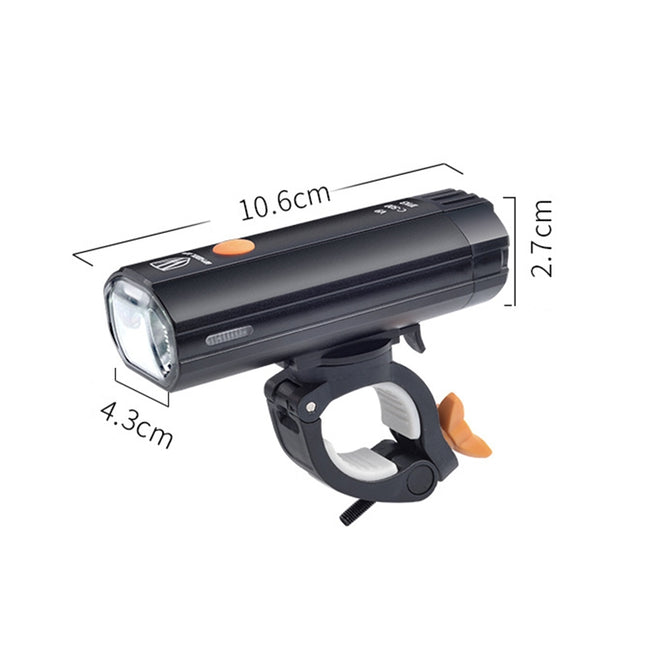 WHEEL UP Phare LED vélo/VTT rechargeable USB - 800 lumens