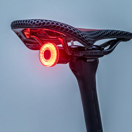 173Luz Trasera de Bicicleta inteligente con frenado automático, USB-C e IPX7