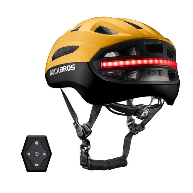 Intelligenter Fahrradhelm mit LED und Fernbedienung von ROCKBROS
