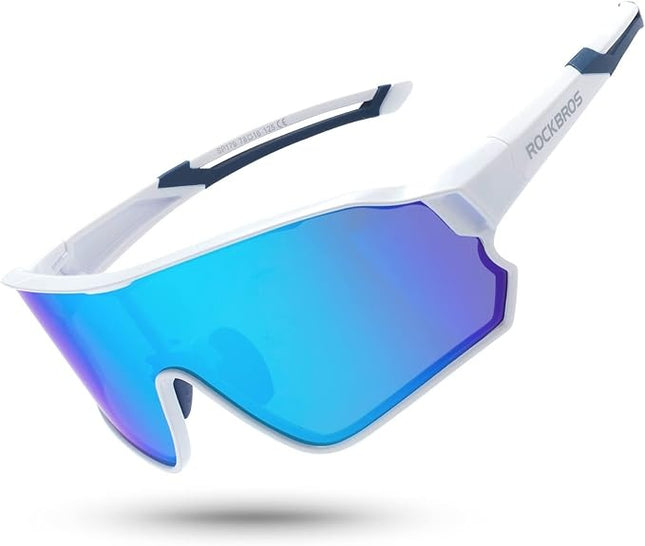 3 ROCKBROS UV400 TR90 Polarized Sports Glasses