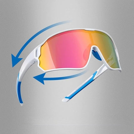 5 Ochelari sport polarizați UV400 TR90 ROCKBROS