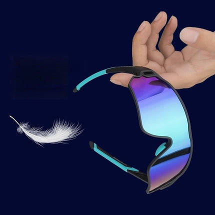 2 Lunettes de sport polarisées UV400 TR90 ROCKBROS