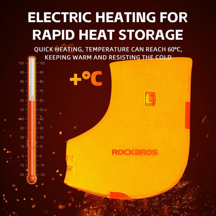 USB ROCKBROS žieminiai vairo šildytuvai