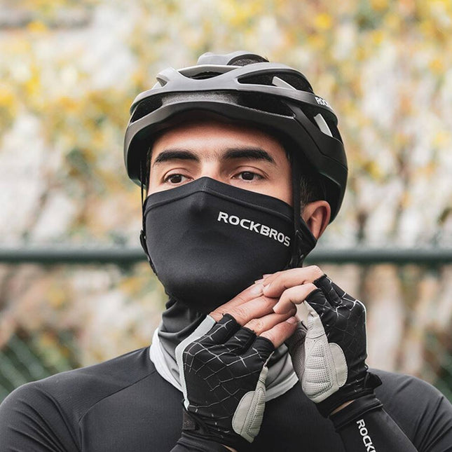 960Bandeau facciale rinfrescante per attività all'aperto Nero