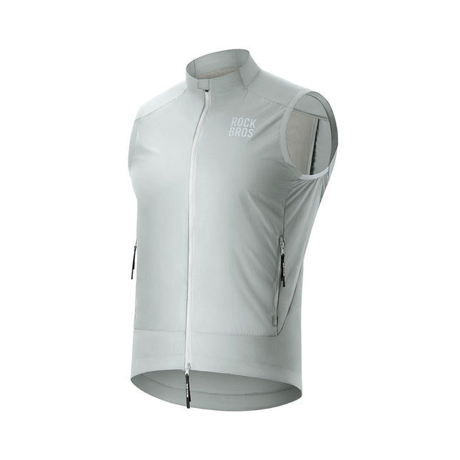 Gilet de vélo coupe-vent respirant UPF50+ ROCKBROS