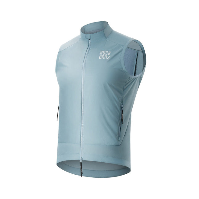 Gilet de vélo coupe-vent respirant UPF50+ ROCKBROS