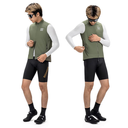 16 Gilet da ciclismo antivento traspirante UPF50+ ROCKBROS