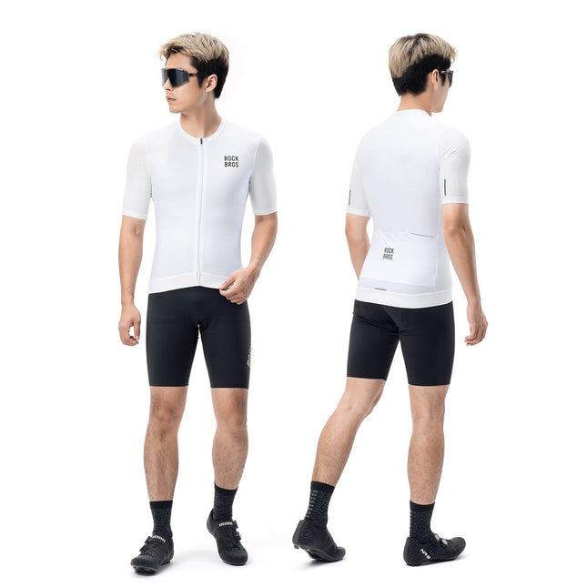 Atmungsaktives ROCKBROS Fahrradtrikot mit kurzen Ärmeln
