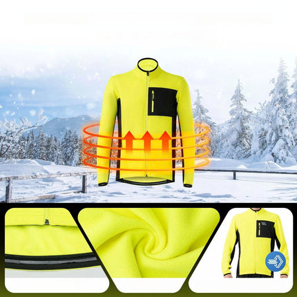 ROCKBROS Winter Fietskleding Set (Jas en Broek) 6