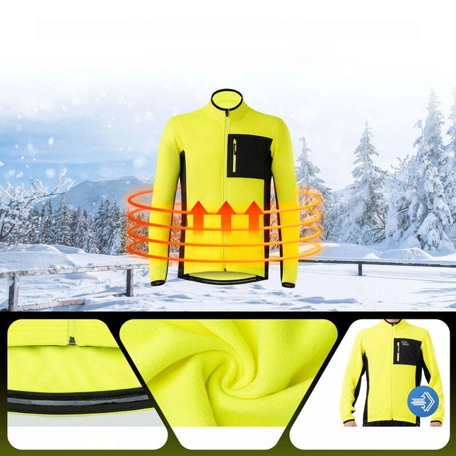 ROCKBROS Winter Fietskleding Set (Jas en Broek) 6