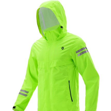 3 ROCKBROS fluoreszkáló zöld esőkabát kerékpározáshoz
