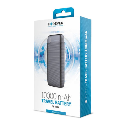 Power bank Forever TB-100M 10000 mAh nero