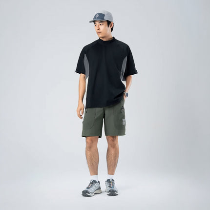 4 korta lätta sportshorts med andningsförmåga och ROCKBROS-bälte