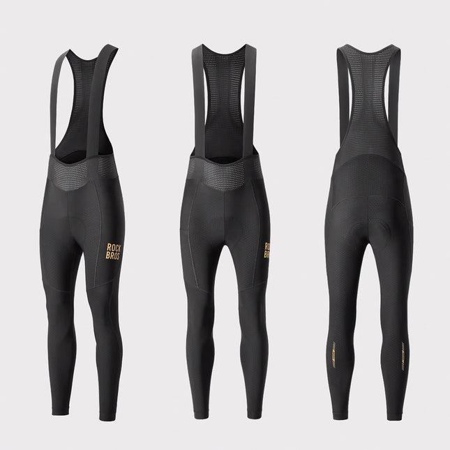 4 lange Fleece-Radhosen mit Polster von ROCKBROS