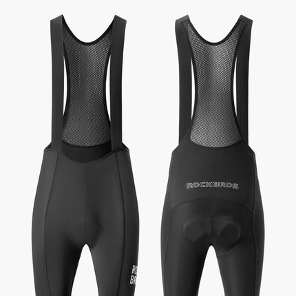 2 Collant de vélo à bretelles rembourré et respirant ROCKBROS