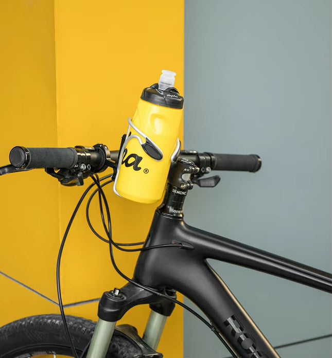 Flaskeholder med aluminiumsadapter ROCKBROS