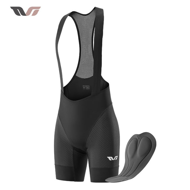 Pantaloncini da ciclismo da donna con bretelle