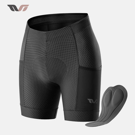 Cykelshorts för dam med fickor