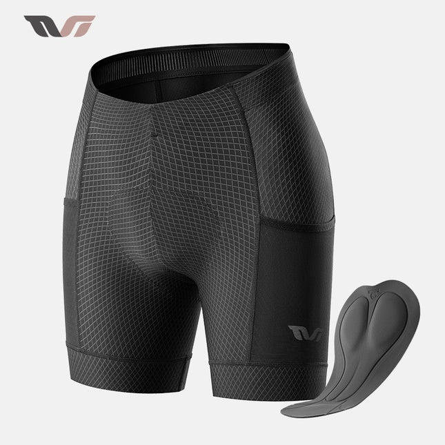 Pantaloncini da ciclismo da donna con tasche