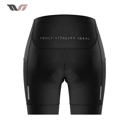 Cykelshorts för dam med fickor