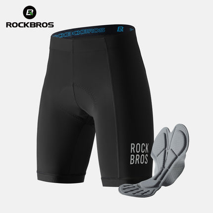 Andningsbart cykelshorts för herr med 3D-sämskskinn