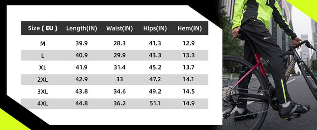 Pantalon Vélo/Course Thermique Hiver
