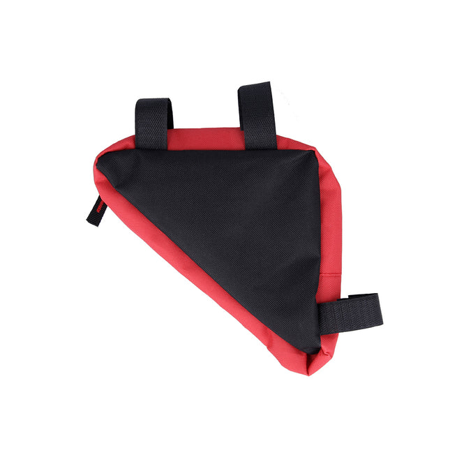 1587Borsa da telaio per bicicletta FB-100 Forever Outdoor nero-rosso