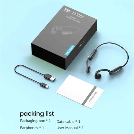 1272Ecouteur sans fil Bluetooth à port cervical pour extérieur