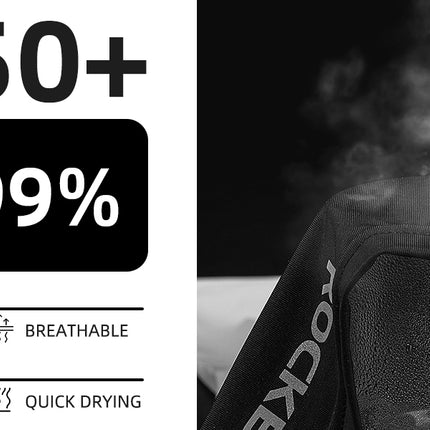 Bandeau facial rafraîchissant pour activités outdoor blanc