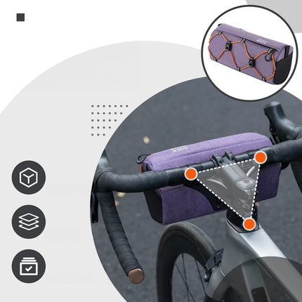 Taška na riadidlá bicykla cez rameno ROCKBROS