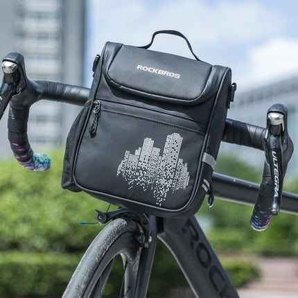 Borsa da manubrio per bicicletta con tracolla ROCKBROS