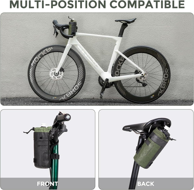 Vairo krepšys / Dviračio gertuvės laikiklis – itin lengvas, su daug dirželių