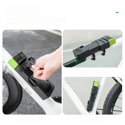 Lucchetto pieghevole a combinazione per bicicletta ROCKBROS