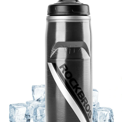 Isolier-Trinkflasche für Fahrrad, hält warm/kalt, ROCKBROS