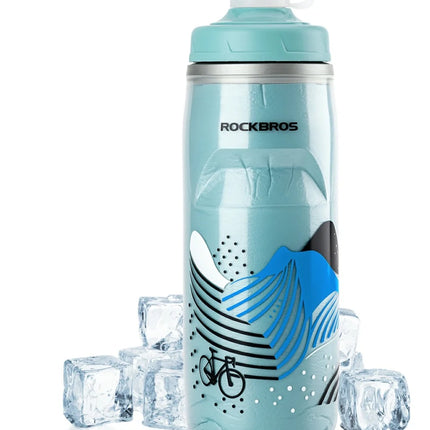 Isolier-Trinkflasche für Fahrrad, hält warm/kalt, ROCKBROS