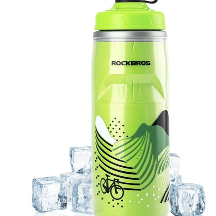 Isolier-Trinkflasche für Fahrrad, hält warm/kalt, ROCKBROS