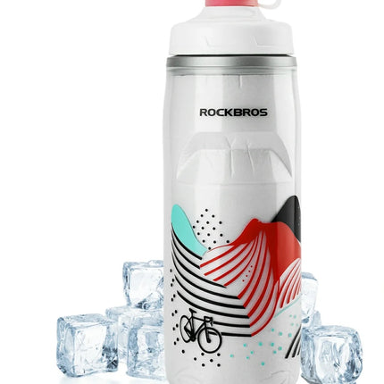 Isolier-Trinkflasche für Fahrrad, hält warm/kalt, ROCKBROS