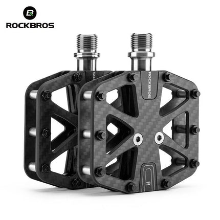 Platformové cyklistické pedály z kompozitního materiálu ROCKBROS