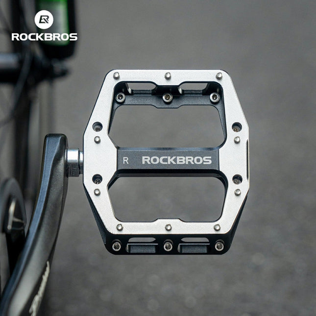 Breite rutschfeste ROCKBROS-Mountainbike-Pedale