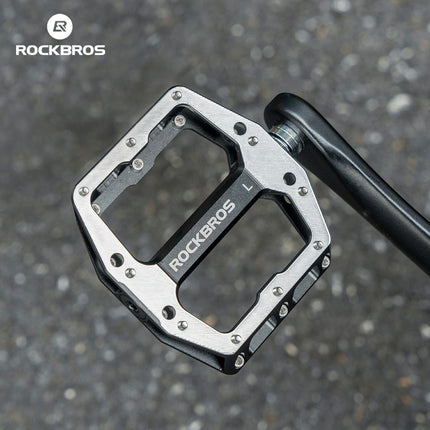 Breda halkfria ROCKBROS-pedaler för mountainbike