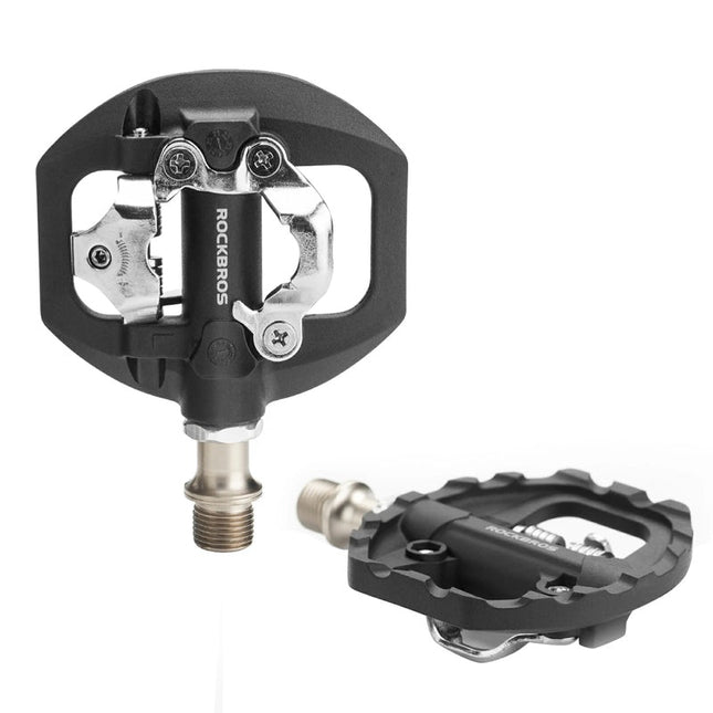 ROCKBROS verstellbare Mountainbike-SPD- und Nylon-Plattformpedale