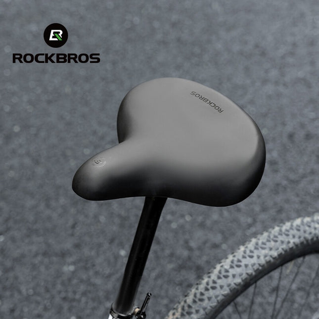 Verbred zadel met schokdemping ROCKBROS