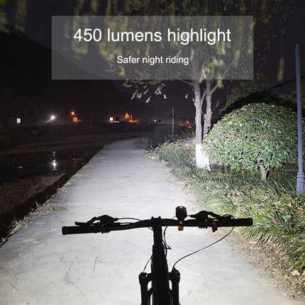 WHEEL UP Phare LED VTT rechargeable USB - 450 lumens
