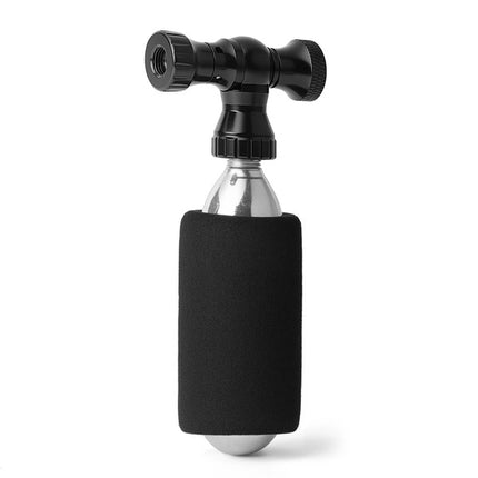 Mini gonfleur CO? en aluminium compatible Presta et Schrader ROCKBROS